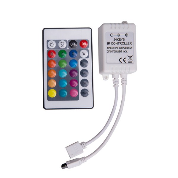 24键RGB红外LED控制器